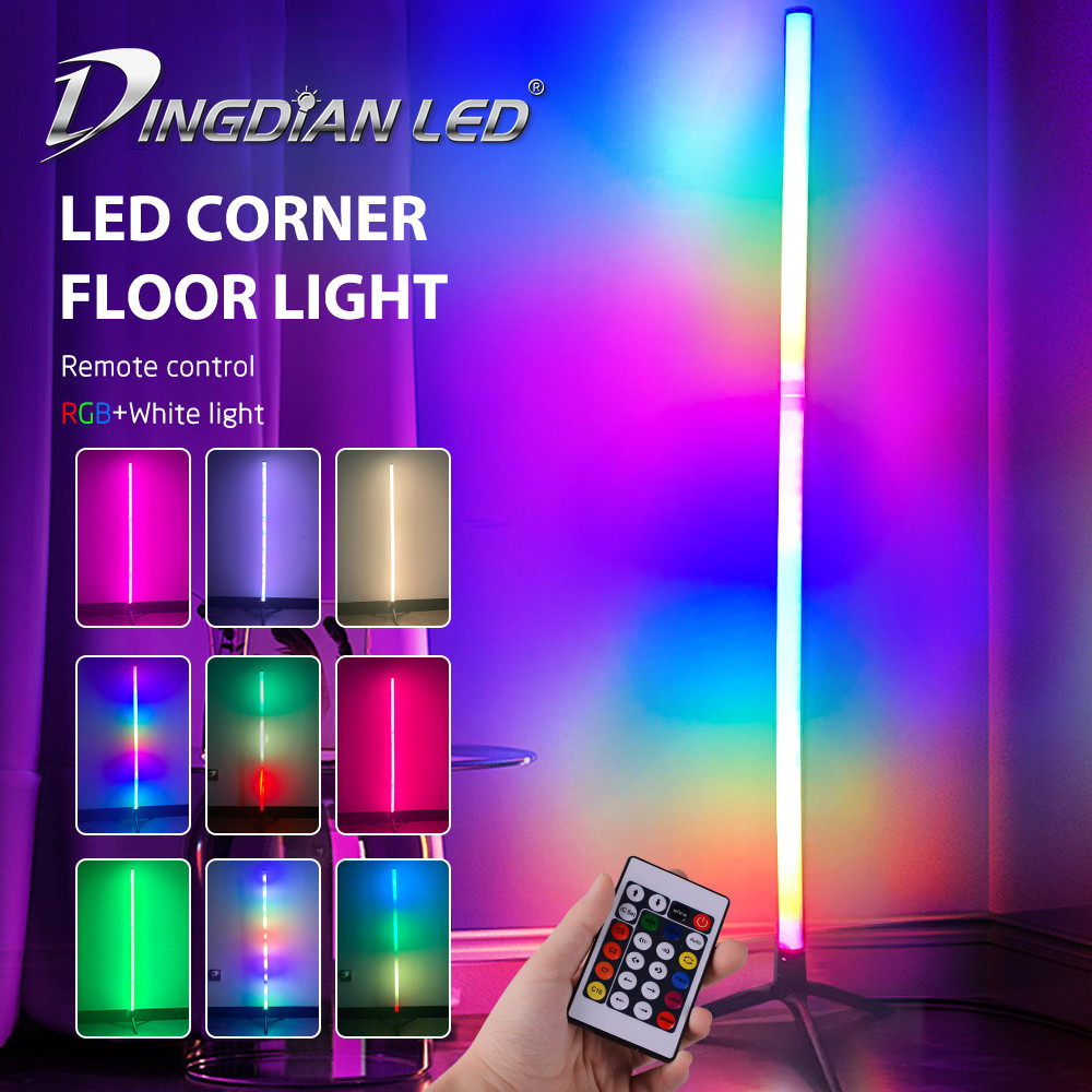 Luz Atmosférica De Canto De Piso Com Emenda LED RGB Cabo De Alimentação USB
