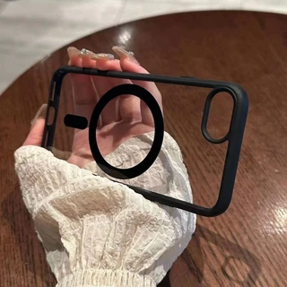 ￼ Nova Capa De Telefone Para iPhone 7 8 Plus X XS Max XR 11 pro Magnético Mínimo Fosco 12 silicone Resistente A Quedas P