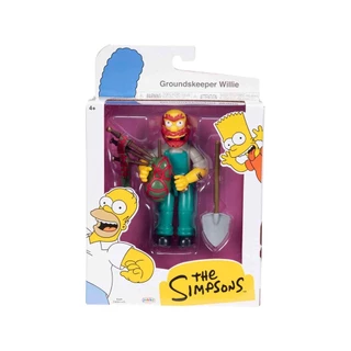 Boneco Zelador Willie de 12cm com Gaita de Fole -Os Simpsons