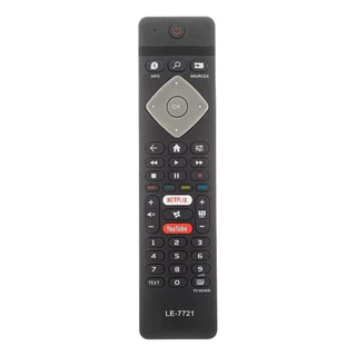 Controle Para Tv Philips Smart Led 4k Netflix Youtube