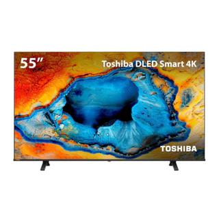 Smart TV DLED 55 4K DLED  Toshiba 55C350NS VIDAA 3 HDMI 2 USB Wi-Fi - TB030M em Oferta na Shopee