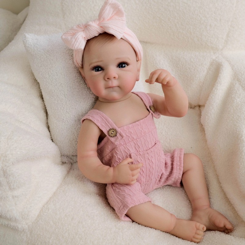 Bebê Reborn Boneca Realista Em Silicone Pode Dar Banho Promoção