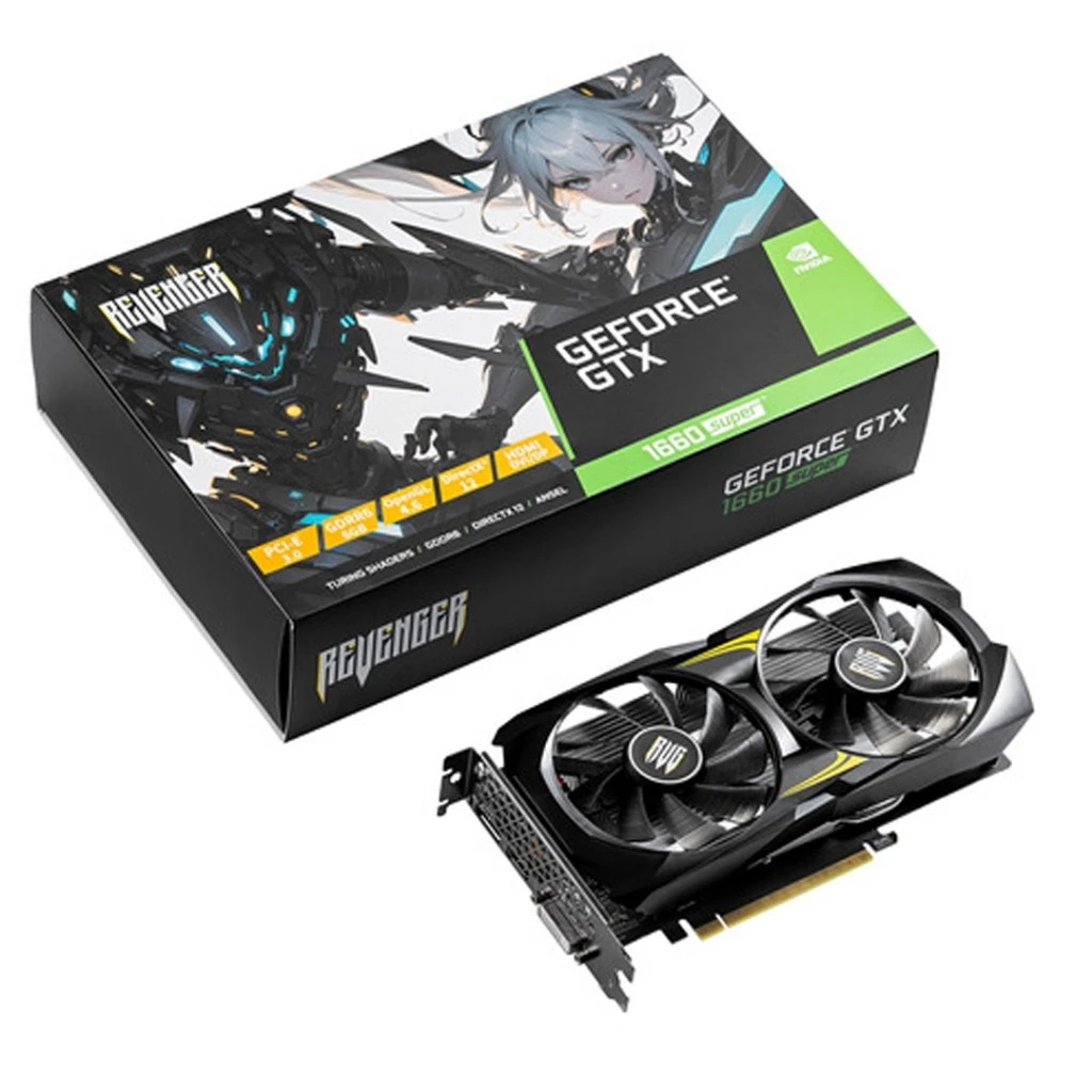 Placa De Vídeo Revenger Nvidia gtx 1660 6gb Gddr6 Super