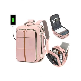 Mochila de Viagem Grande Capacidade | Impermeável | Compartimento de Calçados | Acompanha em Avião