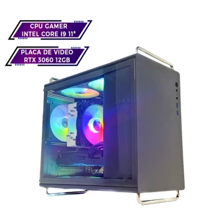  Cpu Gamer Compacto i9 11900KF RTX 3060 12gb | 16gb Ram DDR4 NVMe 2TB c/Wifi