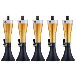 Torre de Chopp 2,5 Litros Chopeira Marcbeer Marchesoni - 5 Unidades