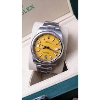 2024 ROLEXS Oyster Perpetual Sem data algodão doce 40 milímetros suíço 2836