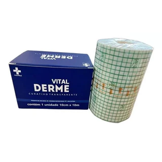 Rolo de Filme Curativo de Pele Vital Derm para Tatuagem Tattoo 15cmx1m