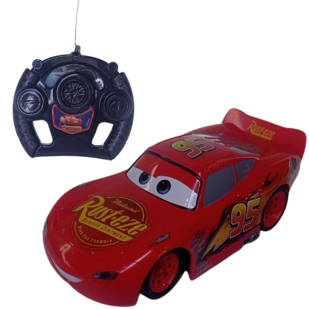 Carrinho Controle Remoto Total Carros Relâmpago Mcqueen | Shopee Brasil