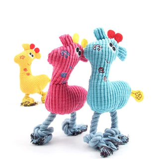 Dog Doll Toy Animal Image Treinamento de brinquedos para animais de estimação Aliviar o tédio Molar resistente à mordida