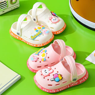 Chinelos Infantis EVA para Meninos e Meninas de Verão e Banho