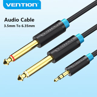 [Venção 3,5mm A 6,35mm Cabo De Áudio Para Alto-Falante Amplificador