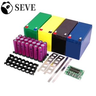 SEVE 18650 Células Caixa De Armazenamento ABS , Bateria De Chumbo Ácido 12V Sistema De 18650 Lítio , 3x7 Suporte De Plástico Colorida 18650