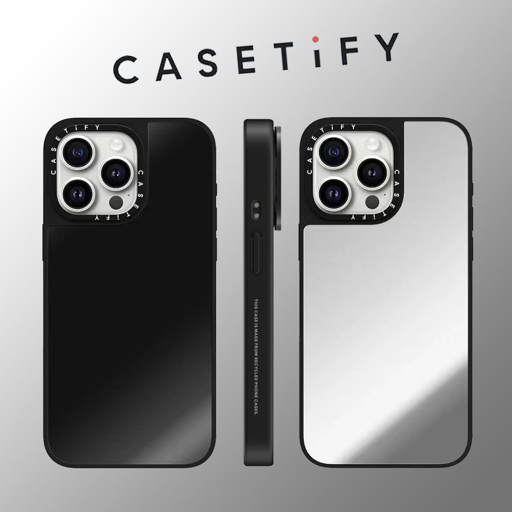 CASETIFY Espelho Simples E Brilhante De Superfície Para iPhone 15 Pro ...