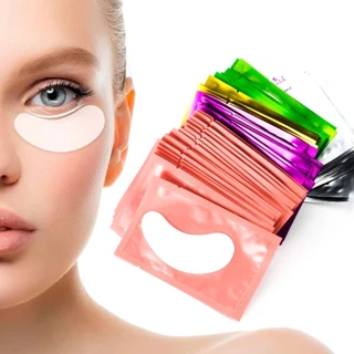 KIT 100 Pares Protetor Pálpebra Alongamento Cílios Patch Pad Gel - WL em Oferta na Shopee