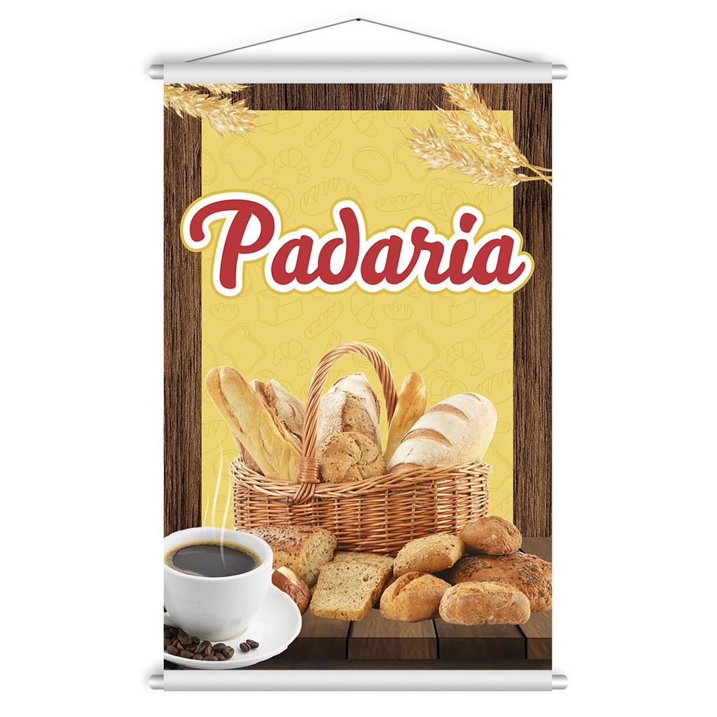 Banner Pronto Padaria 60x90cm