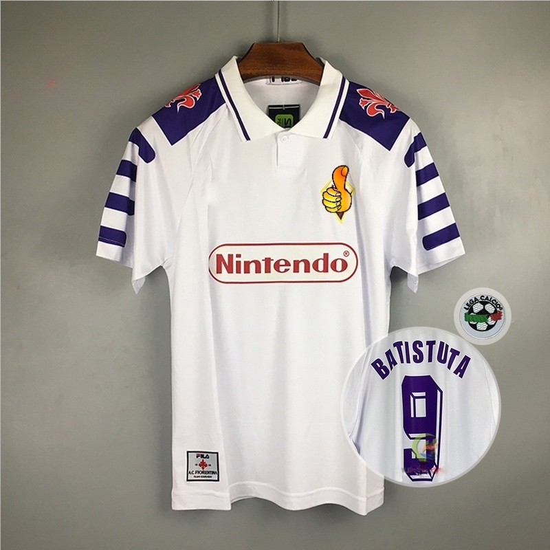 T-Shirt Retro 1997-1998 Shorts Jersey9 # EU6U BATISTUTE