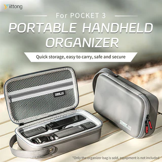 YT-Estojo De Transporte Ação Bolsa De Armazenamento Para Câmera Viagem Acessórios Oraganizer Compatível DJI OSMO Pocket 3