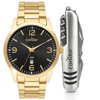Kit Condor Masculino Dia A Dia Dourado - CO2115MXJ/K4P