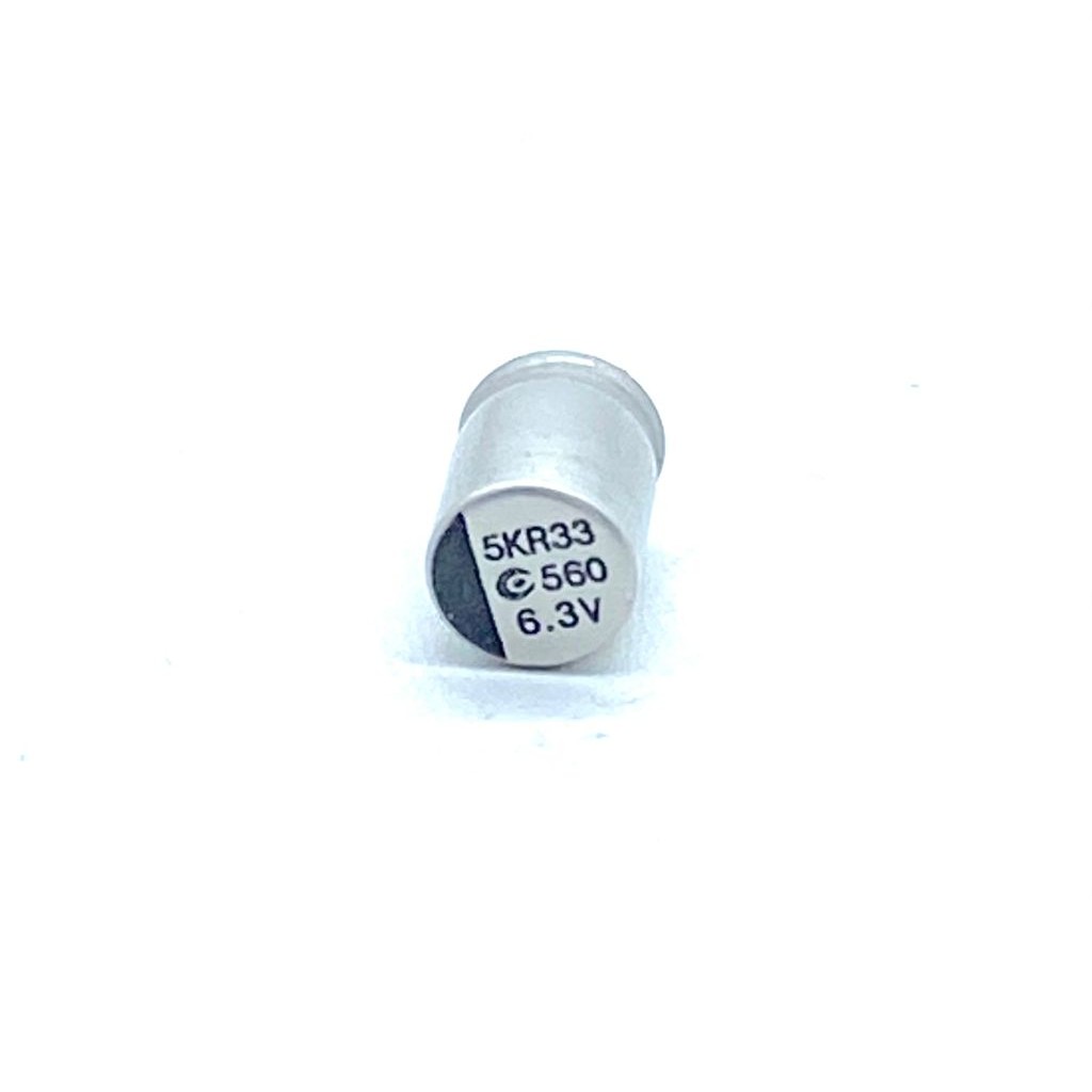 20x Condensatori SMD Teapo 560uF 6,3V 105&deg;C &ndash; 10x10mm, Nuovi