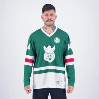 Camisa Palmeiras Manga Longa Hockey Verde