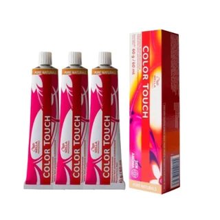 Kit Wella 3x WELLA COLOR TOUCH PURE NATURALS 4/0 SC