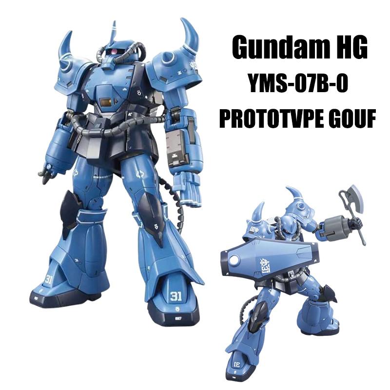 Modelo De Montagem Gundam YMS-07B-0 Prototvpe Gouf Hg