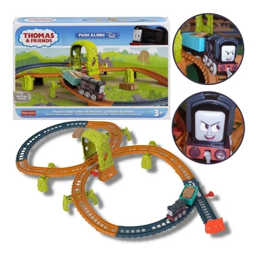 THOMAS E SEUS AMIGOS - DIESEL AVENTURA NO SUPER LOOP - PISTA | Shopee ...