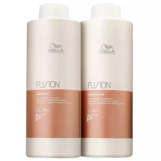 Kit Wella Fusion Shampoo 1l+ Condicionador 1l