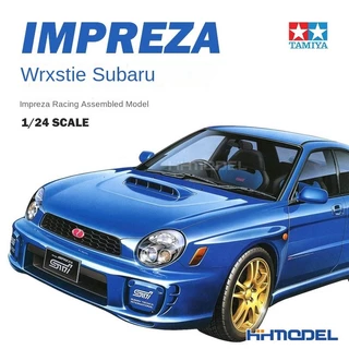 Henghui Tamiya 24231 1/24 Subaru Pteranoide IMPREZA WRX STi Modelo de montagem de corrida HQRR