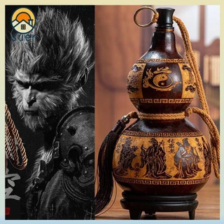 Garrafa De Vinho SUEBR , Água Durável De Cabaça De Grande Capacidade , Decoração De Barco De 500ML De Alta Qualidade , Recipiente De Bebidas Retrô Chinesa , Fitness Ao Ar Livre