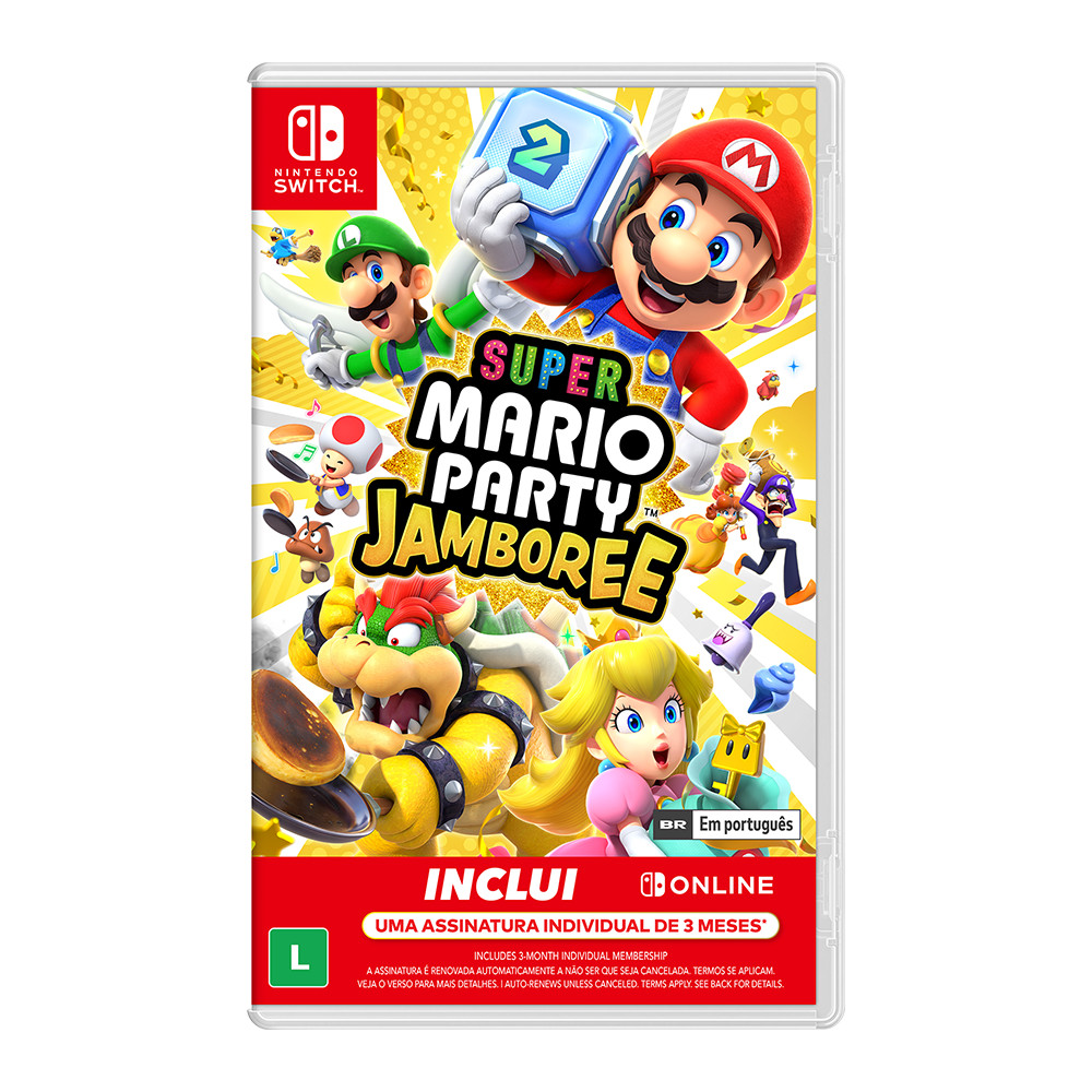 Jogo Super Mario Party Jamboree - Nintendo Switch