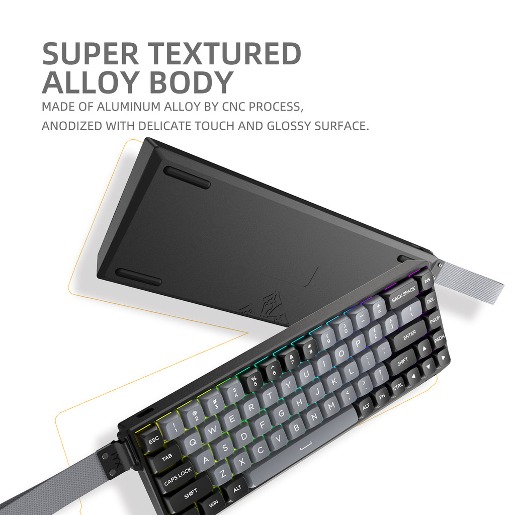 IYX MU68 PRO Interruptor Magnético Teclado Para Jogos Liga