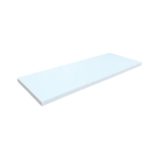 1 Prateleira MDF Branca De Madeira 81x40,5