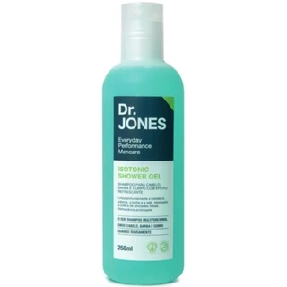 Shampoo Para Cabelo Barba e Corpo Isotonic Shower Gel 250ml - Dr. Jones em Oferta na Shopee