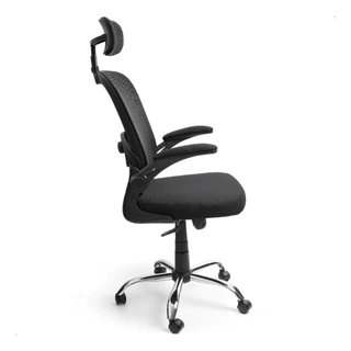 Cadeira de Escritório Ergonômica Giratória SyberFlex com Malha Mesh Respirável