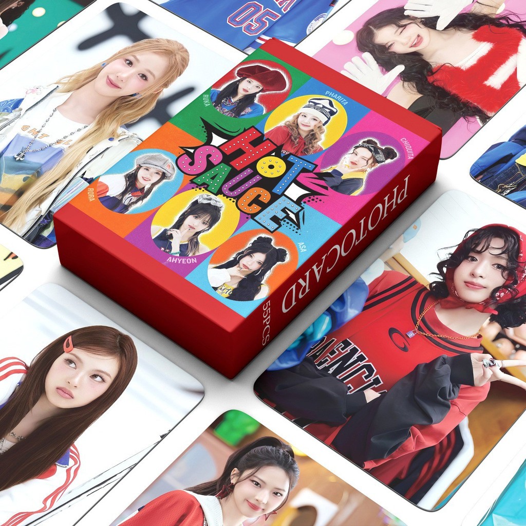 KPOP Cartões Fotográficos BABYMONSTER HOT SAUCE LOMO Cartão De