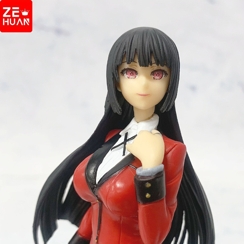 18cm Kakegurui Jogador Compulsivo Jabami Yumeko Modelo action