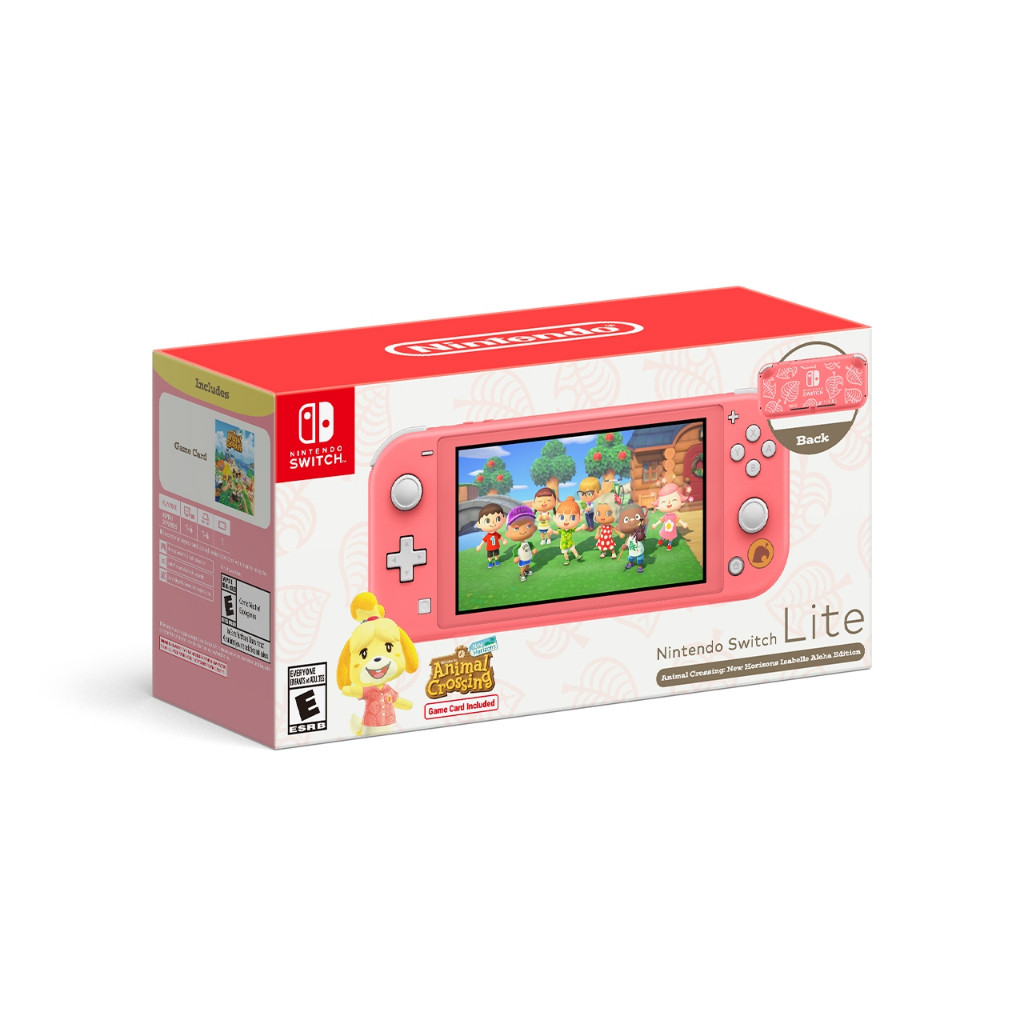 Nintendo Switch Lite Desbloqueado Novo + Cartão c/ Jogos 128gb