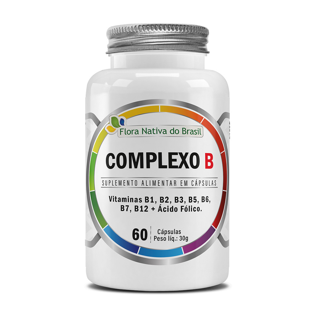Vitamina Complexo B 60 Cápsulas 500mg Flora Nativa | Shopee Brasil