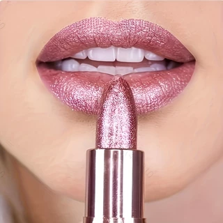 Batom Rosa Fumaça Céu Estrelado Brilhante , Textura De Veludo Durável , Torna Seus Lábios Brilhantes , À Prova D'água E em Oferta na Shopee
