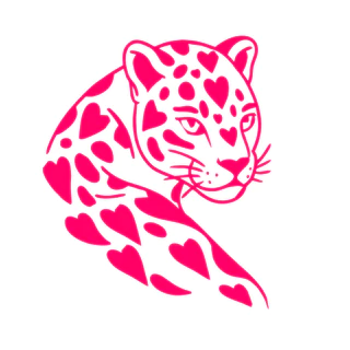 adesivo rosto de onça para carro moto e caminhão 14 cm em Oferta na Shopee