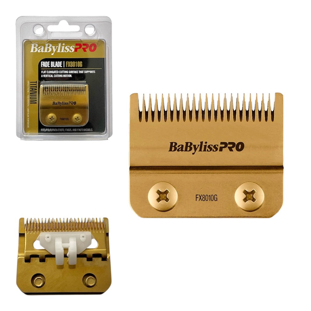 Lâmina Babyliss Fade Máquina Gold Corte Reposição Fx | Shopee Brasil