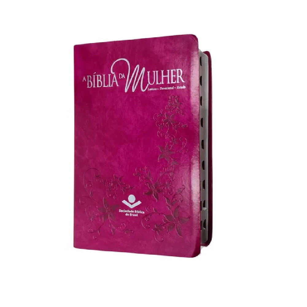 A BÍBLIA DA MULHER | CAPA ROSA PINK | ARA | GRANDE | COM ÍNDICE ...