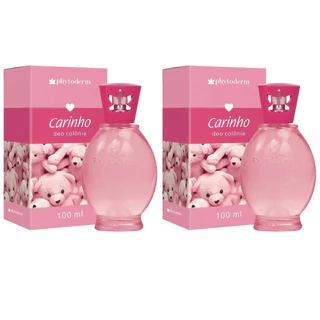 Kit 2 Carinho Phytoderm - Água Perfumada Unissex - Deo Colônia - 100ml
