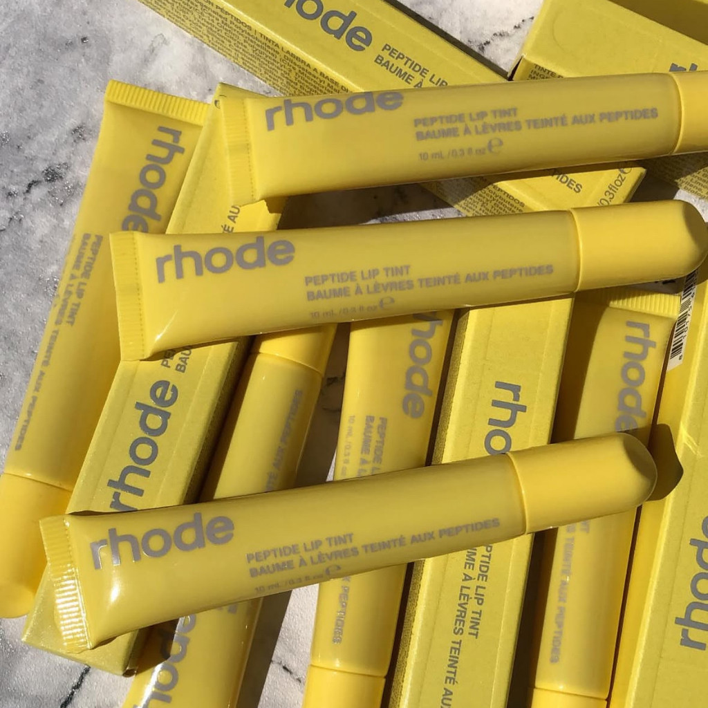 Bálsamo Labial Rhode Lemontini Peptide Lip Tint | Shopee Brasil