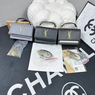Saint Laurent Saco Simples De Moda Carteiro De Um Ombro casual De Corpo Cruzado YSL Esportivo De Grande Capacidade