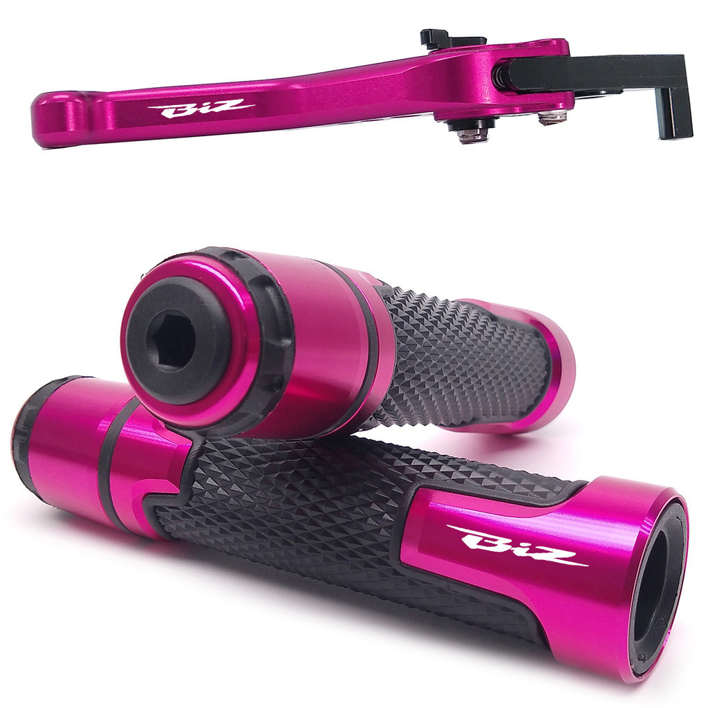 Kit Manete Manopla Esportivo Biz 125 disco Gravado a Laser