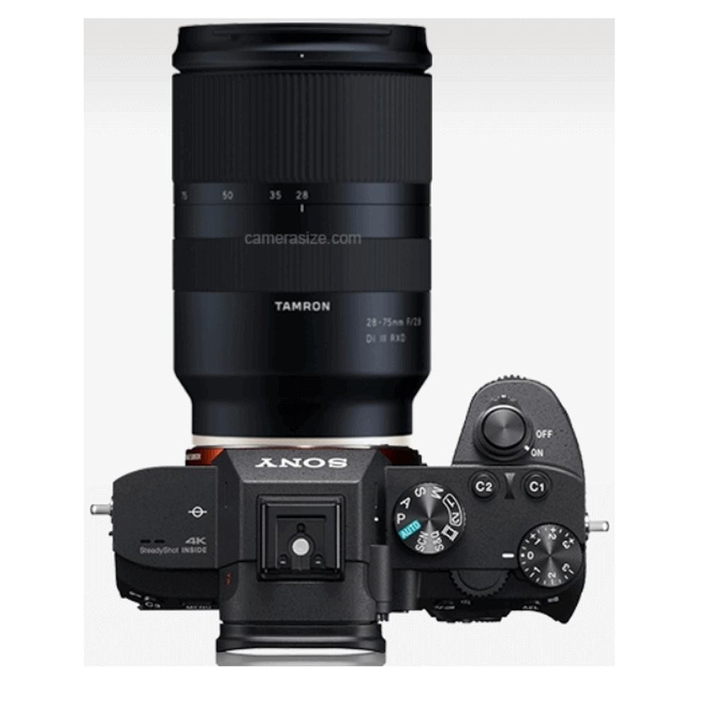 Kit Sony a7III Mirrorless 4k + Lente Tamron 28-75mm f/2.8 Di III