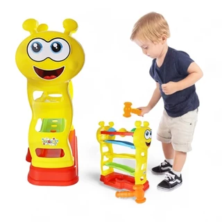 Baby Peia Brinquedo de Bater com Martelinho Brinquedos Baratos Atacado Menina e Menino 3 Anos
